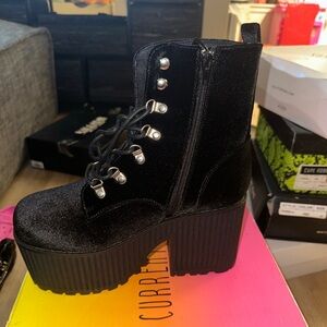 Brand new never worn platform boots.